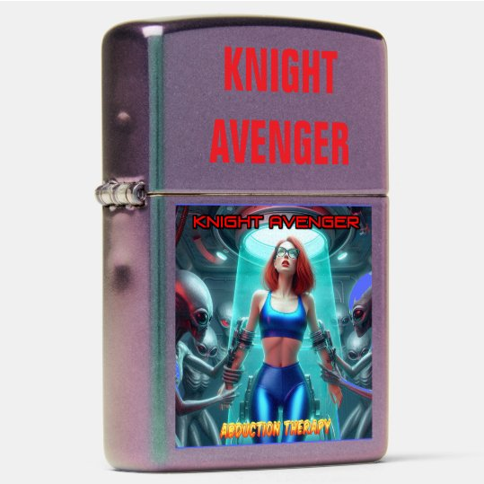 Knight Avenger Abduction Therapy Zippo Lighter - Image 6