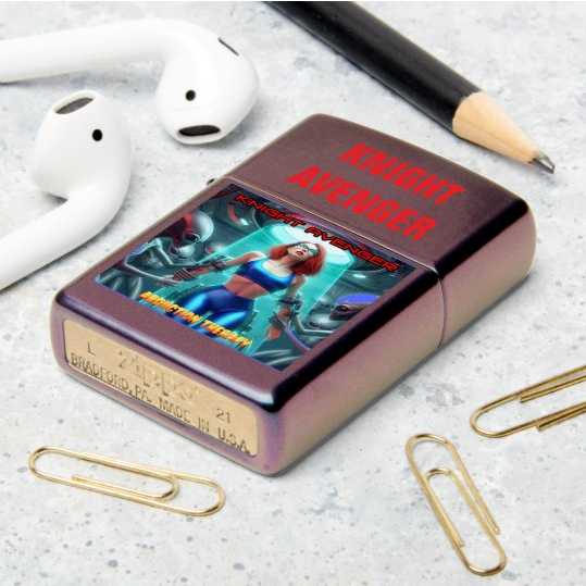 Knight Avenger Abduction Therapy Zippo Lighter - Image 2