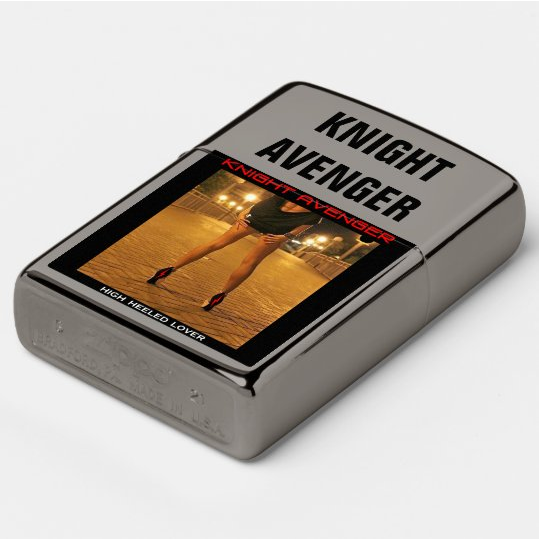 Knight Avenger High Heeled Lover Zippo Lighter - Image 5