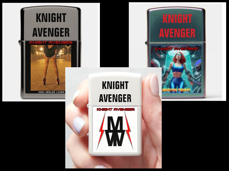 Knight Avenger Zippo Lighter Series 1 Set (3)